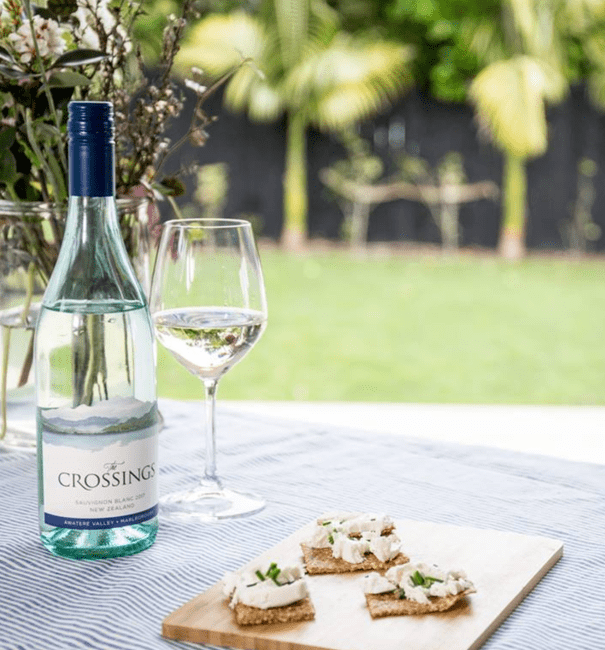 Sauv Blanc New Zealand Wine The Crossings NZ